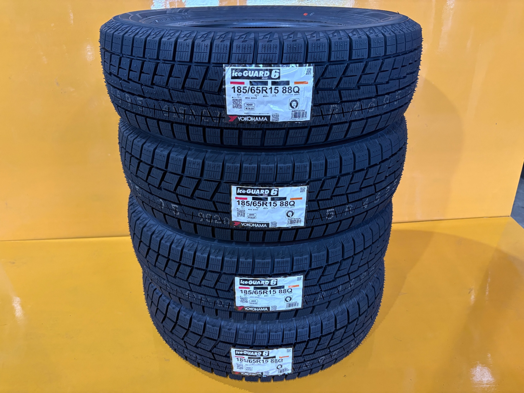 T90 ヨコハマ アイスガードIG60 185/65R15 88Q 4本セット