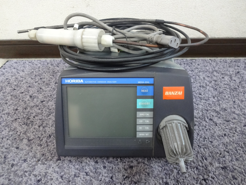 COHCテスター/排気ガステスター　ホリバ(バンザイ) MEXA-324L　2010年製　No,435