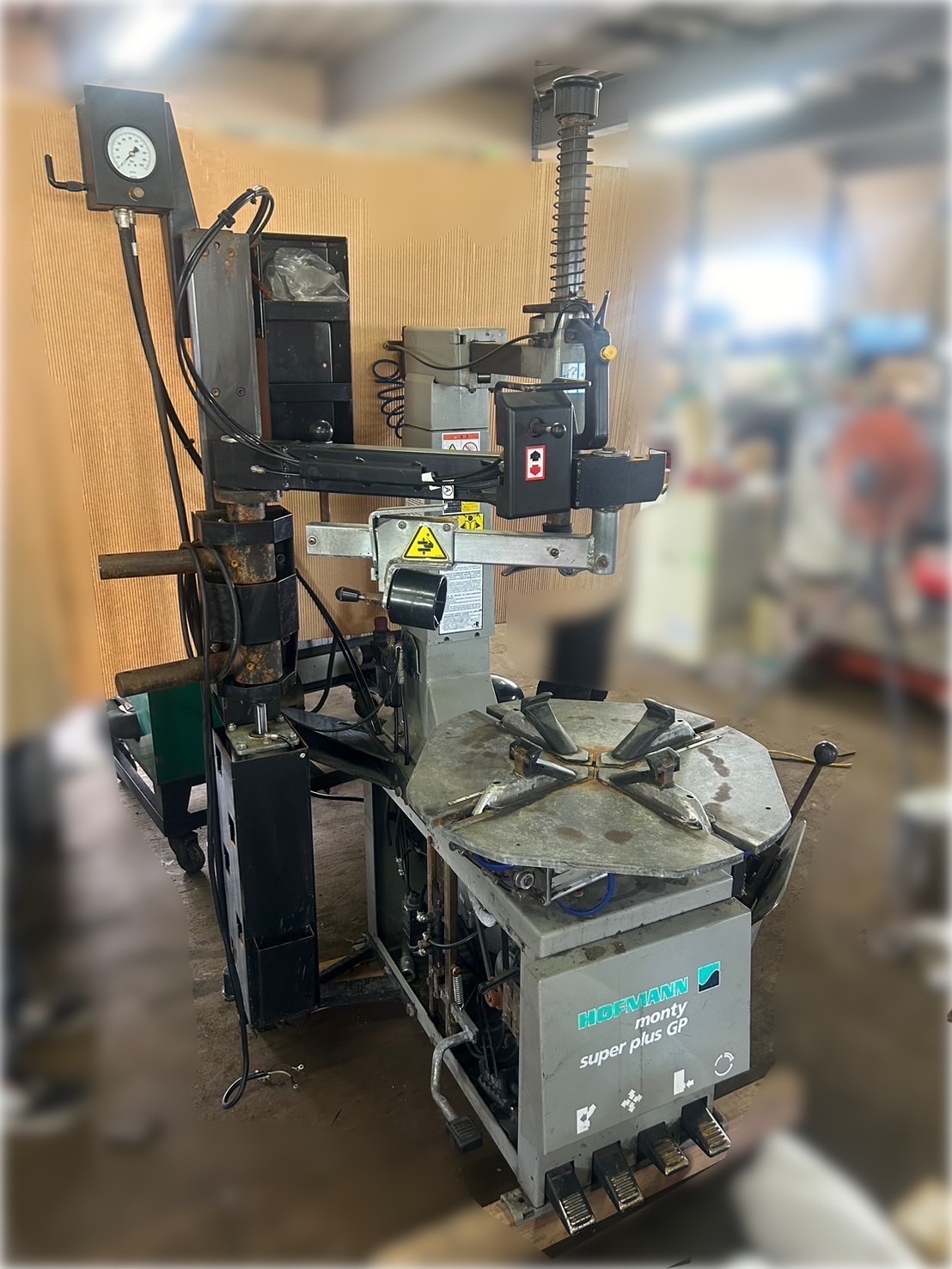 monty super plus GP タイヤチェンジャー MON-SPA-6 バンザイ　ホフマン