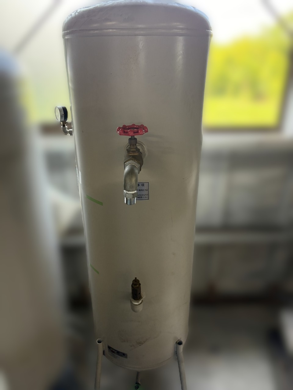 エアー補助タンク　220L