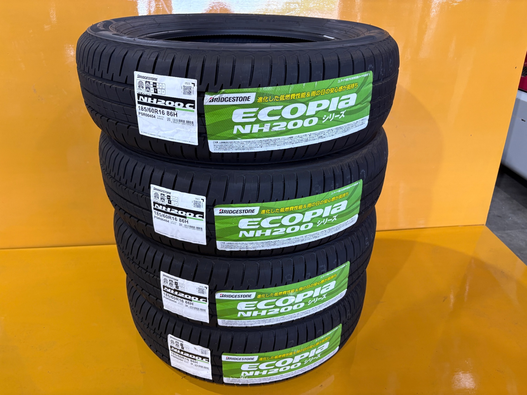 T95 ブリヂストン エコピア NH200C 185/60R16 86H 4本セット