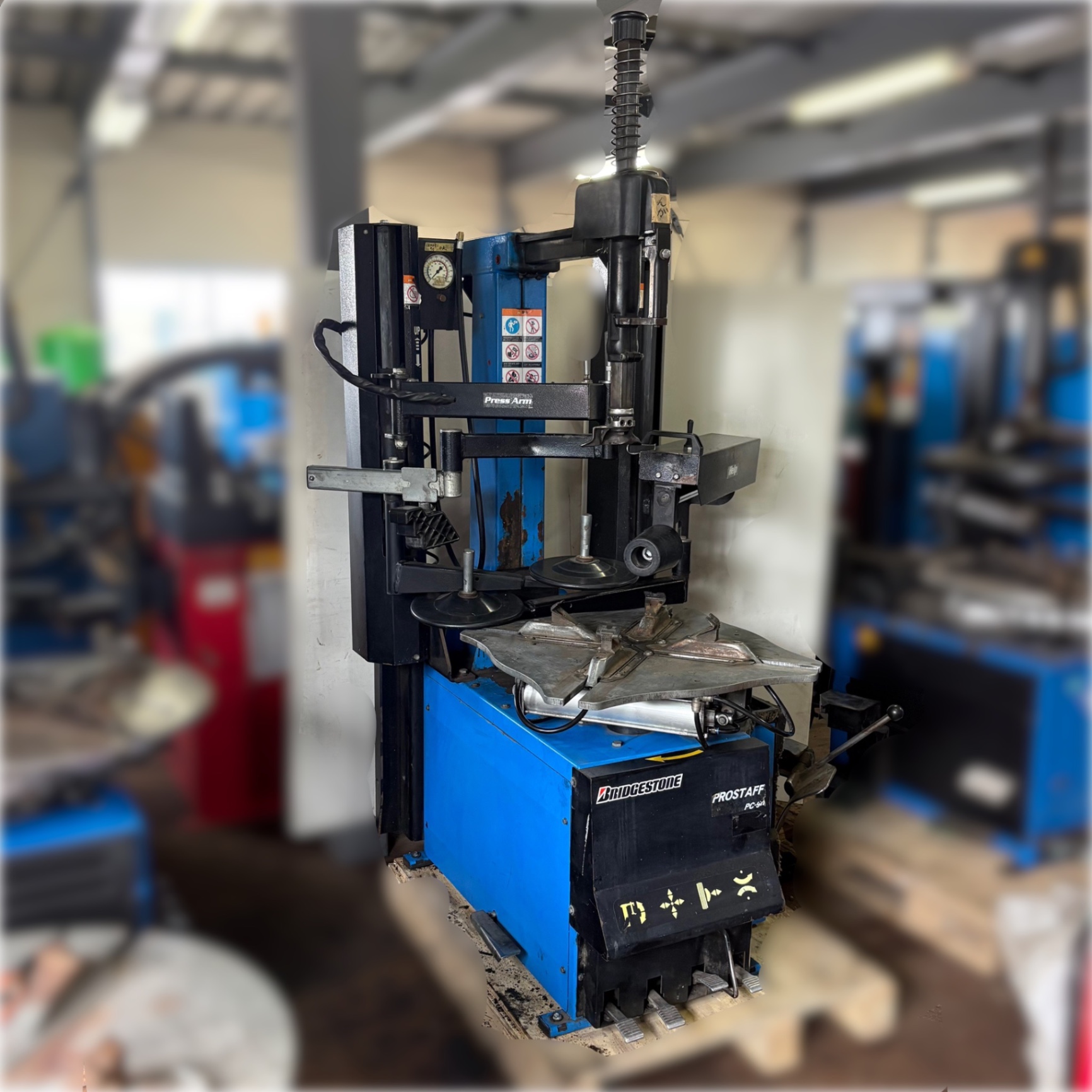 タイヤチェンジャー／PROSTAFF／PC-90／エイワ／ブリヂストン／三相200V／