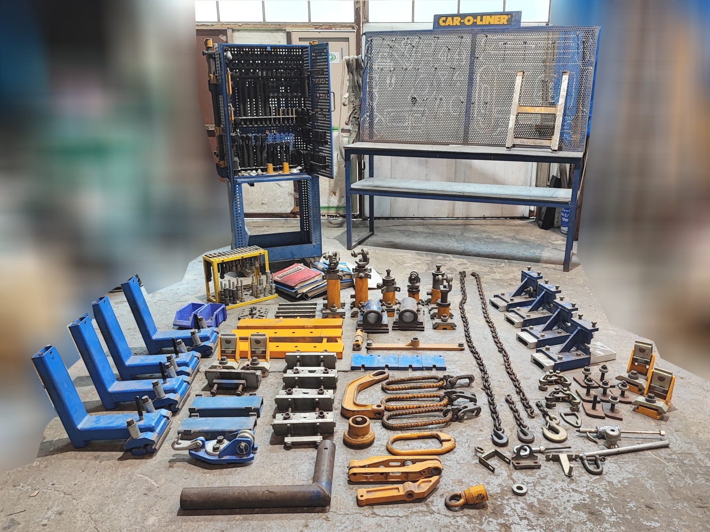 中古 カロライナ フレーム修正機付属品 9998