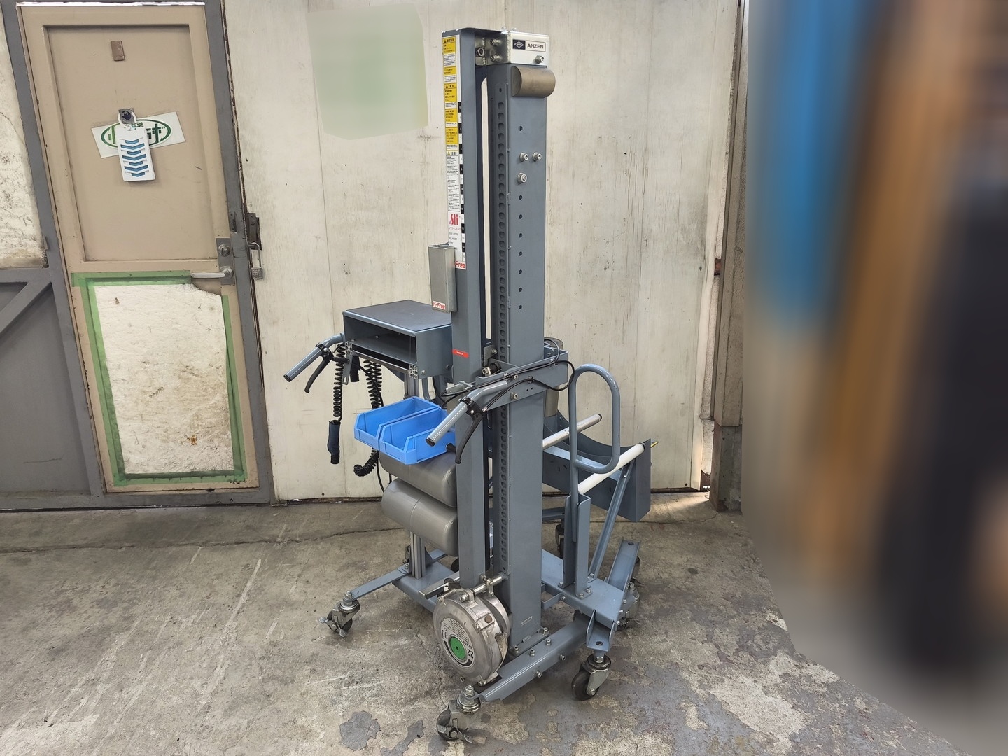 中古 タイヤリフター＆ローテーション台車セット 安全自動車 TLB-MM02 TLB-AR01  13795