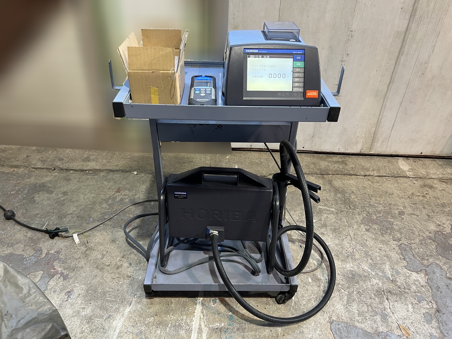 オパシメーター スタンド、リモコン、プリンター付属