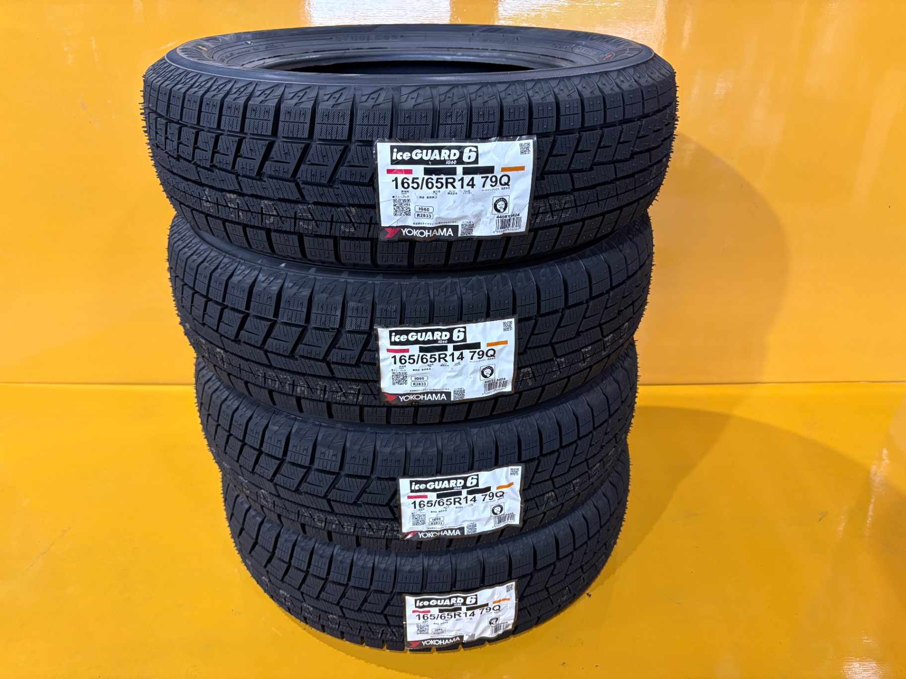 T98 ヨコハマ アイスガードIG60 165/65R14 79Q 4本セット