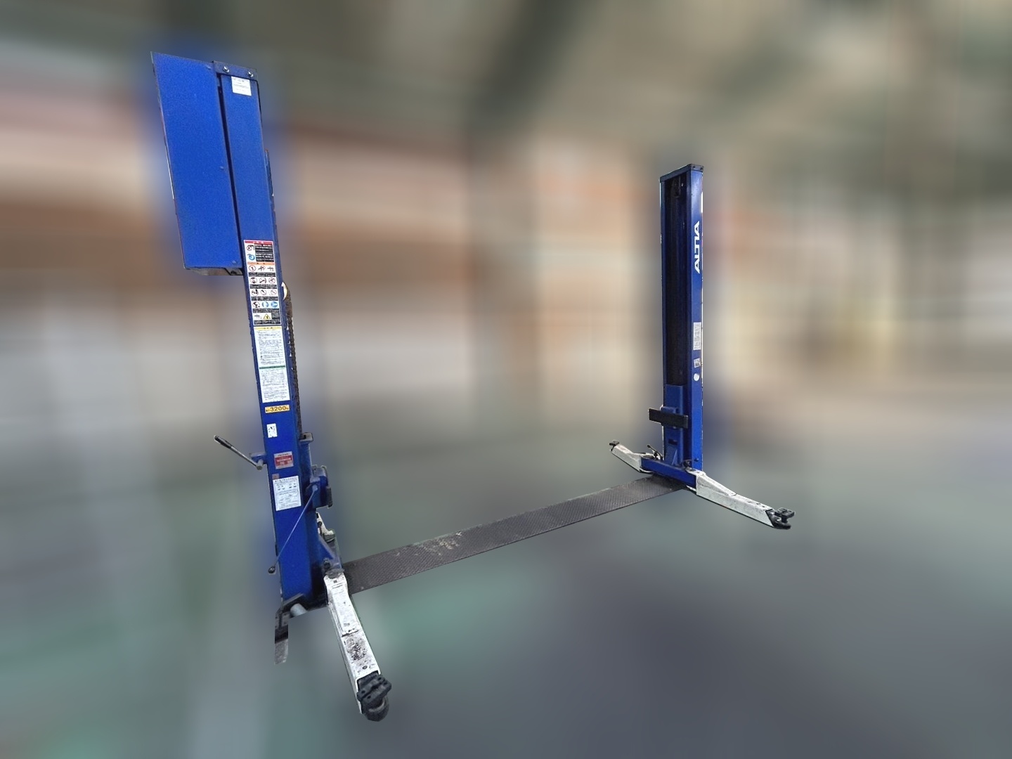 中古 二柱リフト ワイドタイプ 埋設 LM8202-0005  10411