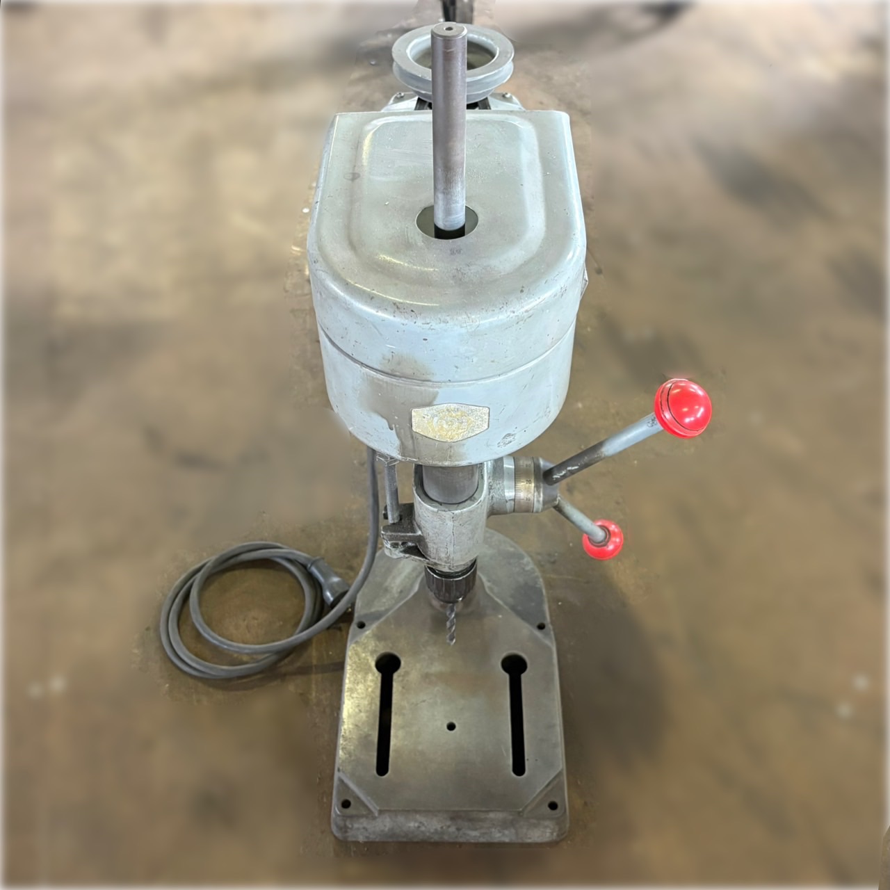 【動作未確認・ジャンク品】卓上ボール盤／NA280-2／日立／H.T.K.K／10mm／ELECTRIC DRILL／作業／機械